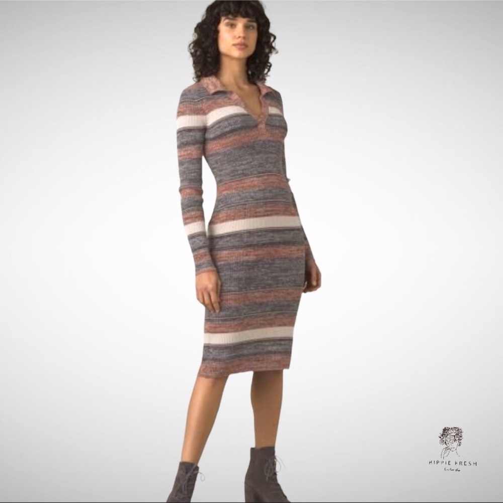 Prana Acadia sweater knit dress - Picture 2 of 7